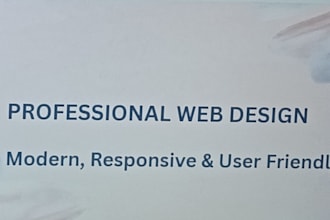 design a premium word press landing page using elementor pro