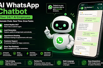 build a custom ai whatsapp chatbot with your business knowledge