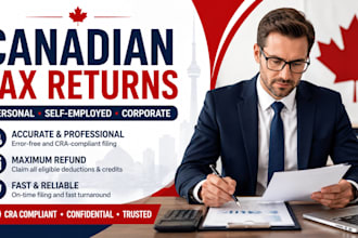 prepare and file canada tax return t1 t2 gst hst cra tax filing
