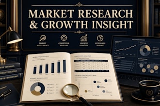 conduct market research and competitor analysis