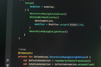 create a app that meets your desires completely