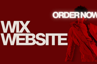 design wix website, wix portfolio, wix studio