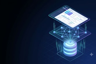 develop a fullstack node js web app with API database and deployment