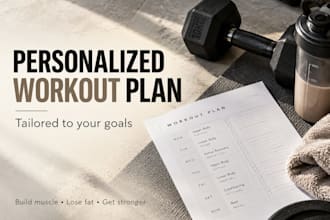 create a personalized workout plan