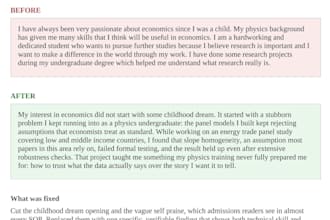 edit your sop, CV or any blog