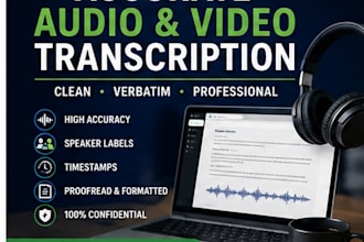 transcribe audio and video accurately with timestamps