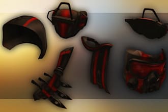 create roblox ugc hair, hat, layered clothing, and 3d accessories for your oc
