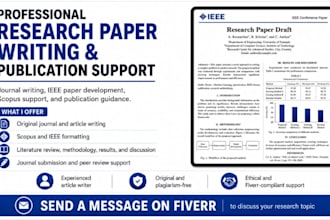 write journal papers research articles conference paper scopus paper leee