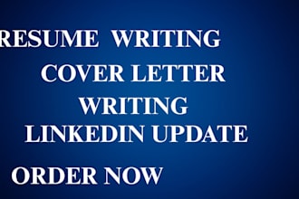 professional ats resume writing services, CV and linkedin profile