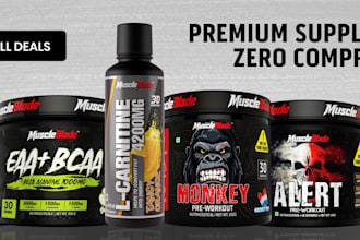 design professional supplement and product labels