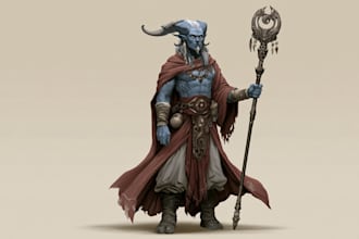 create amazing d and d character for you