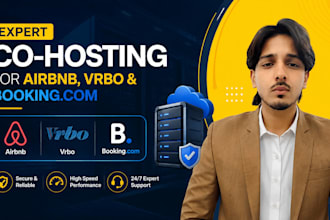 provide expert co hosting for airbnb, vrbo, and booking com