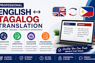 do translation, review ai responses, annotation, and evaluate language quality