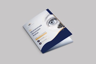 design custom medical file cover and book cover
