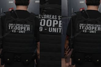create custom and retexturize eup clothing for your fivem