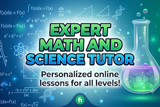 math and chemistry  tutor