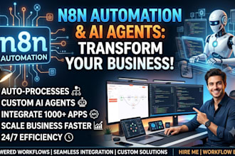 build custom n8n ai agents and workflow automation