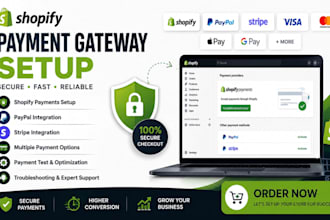 set up shopify payment gateway for secure fast checkout