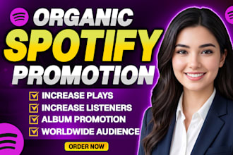do spotify album promotion, spotify music track promotion