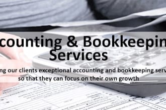 perform professional bookkeeping and bank reconciliations for your business