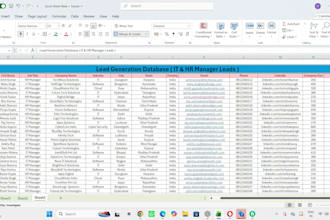 design professional excel dashboards and business data