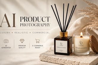 create premium ai product photography for your brand