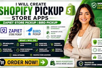 create shopify pickup store apps zapiet store pickup bird pickup