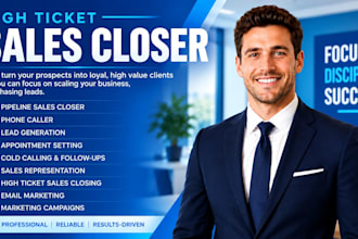be pipeline sales closer insurance cold calling phone caller appointment setter