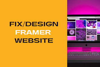 fix framer or design framer website
