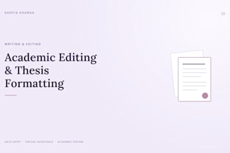 format, edit, and proofread your academic paper in apa style
