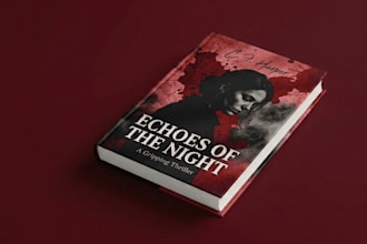 design a professional book cover or kindle ebook cover