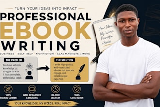 write a professional ebook for your business or brand