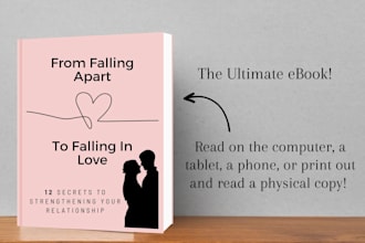 write a relationship dating and marriage advice ebook