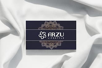 design modern minimalist business card and luxury digital business card