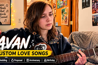 do a surprise gift song for your wedding, birthday, anniversary, preferred song