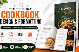 design and format a profession cookbook