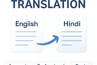translate english to hindi  and hindi to english documents