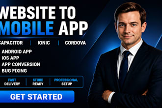 convert web app to android app using capacitor ionic cordova mobile app