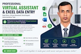 be your hospitality virtual assistant and excel data entry expert