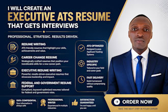 a professional government and federal resume