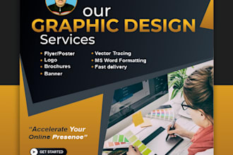 do graphic design work vector tracing and document formatting in corel draw