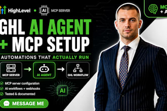 build ai agent automation inside gohighlevel using mcp server setup and workflo