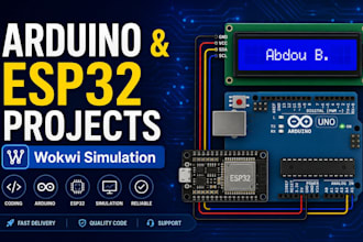 design and simulate arduino, esp32 projects on wokwi