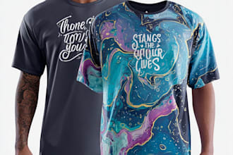 design eye catching dark art, metal, and alternative t shirt merchandise