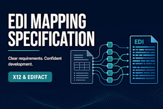 analyze your edi mapping needs and create a clear specification