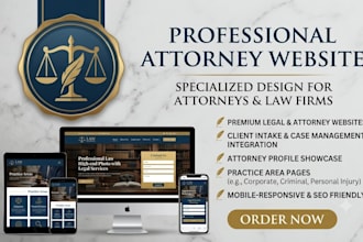 build a modern legal website for your law practice