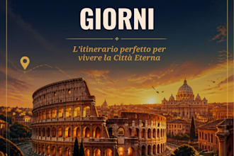 create a custom travel itinerary for rome