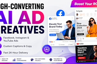 create high converting ai ads and social media ad creatives