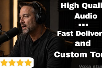 record a professional spanish voice over