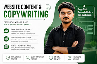 write website content and SEO copy for your business